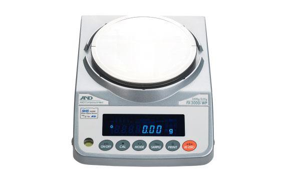 A&D Weighing FX-1200iWPN Precision Balance 1220g x 0.01g with External Calibration, IP65, Legal for Trade - 5 Year Warranty