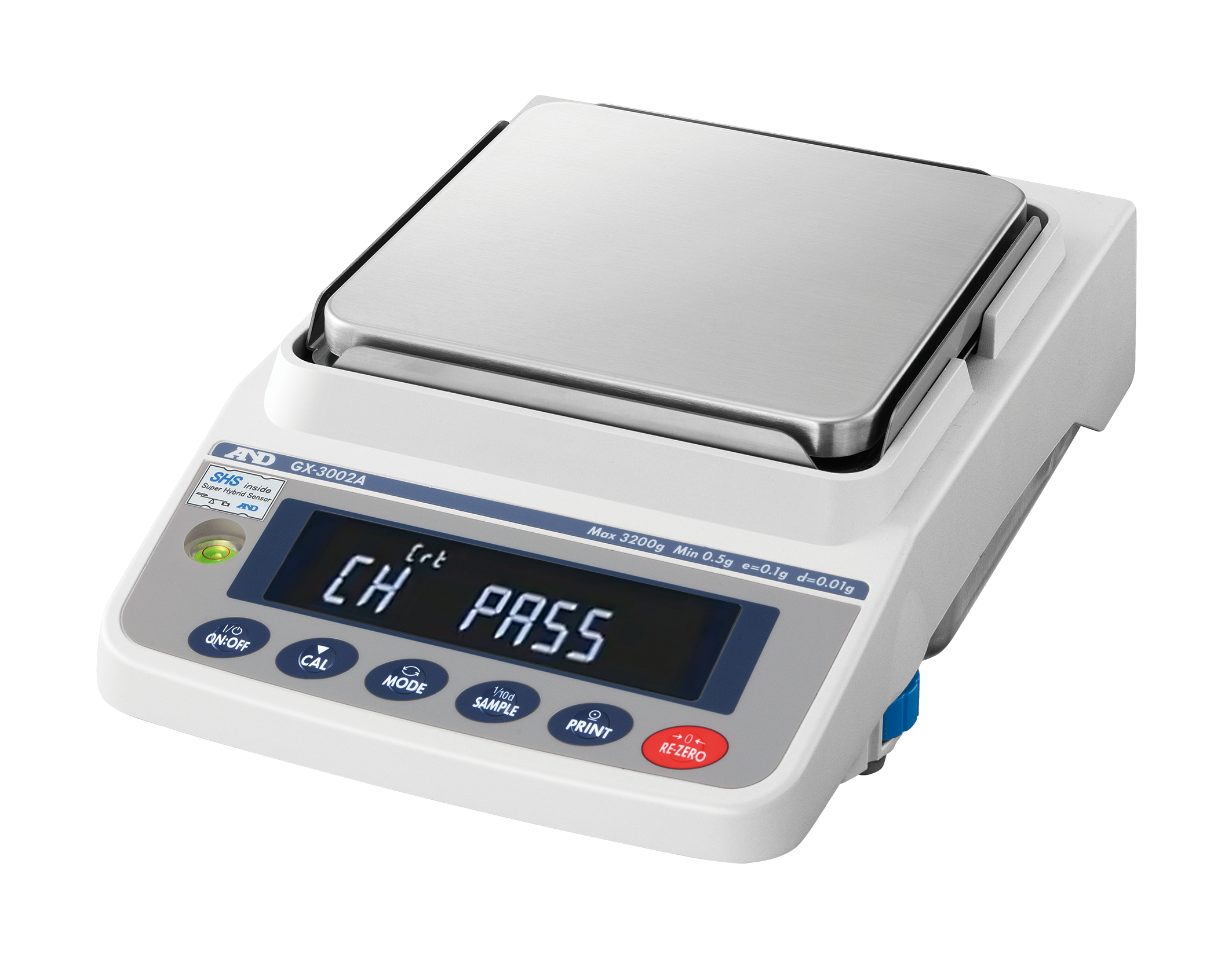 A&D Weighing Apollo GX-3002A Precision Balance, 3200g x 0.01g with Internal Calibration with Warranty