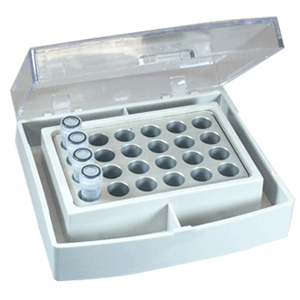Benchmark H5000-1232 Block , 24 x 2ml HPLC/ Autosampler Vials (12 x 32mm)