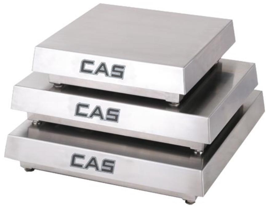 CAS HCS-L1000, 1000 lbs, Enduro HC Stainless Steel Base, 24" x 24" x 5.25"
