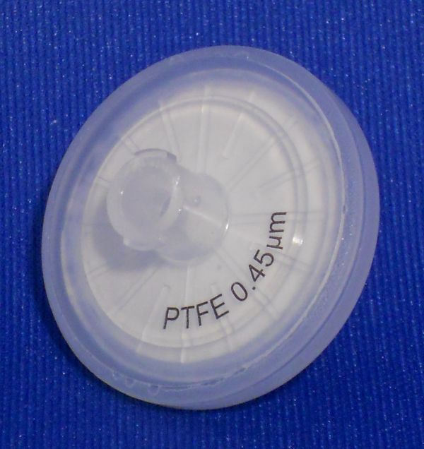 Tremont IWT-ES-10603, Nonsterile Syringe filter, 4mm diameter, 0.22µm, PTFE Hydrophobic Membrane, 200pk