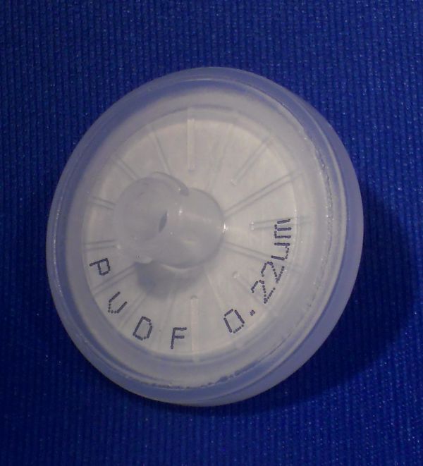 Tremont IWT-ES10049, Nonsterile PVDF Syringe Filters, 0.22(?m), 25(mm), 100 Pack