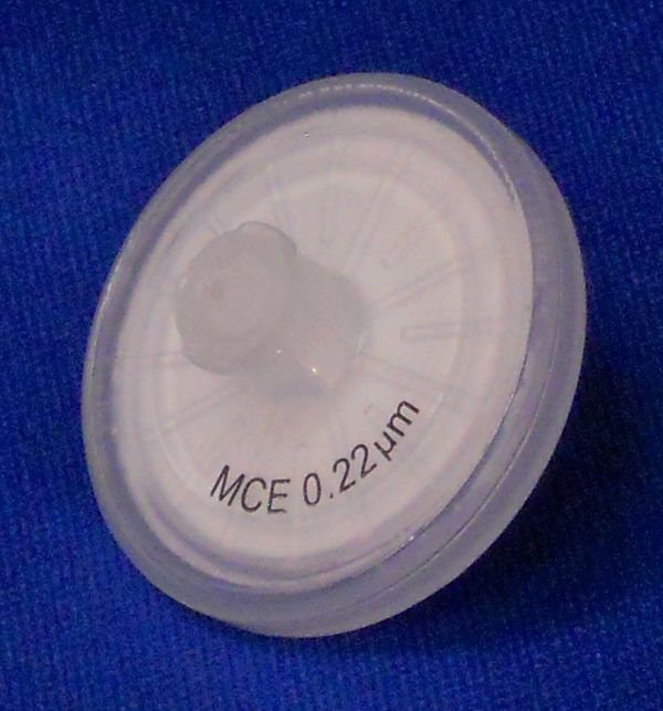 Tremont IWT-ES10098, Nonsterile MCE Syringe Filters, 0.22(?m), 13(mm), 100 pack