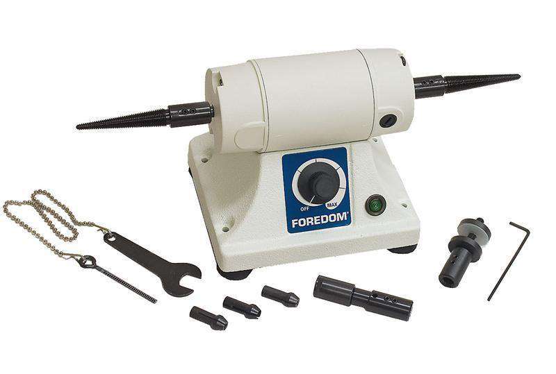 Foredom K.3340 Bench Lathe Kit with Collet Holder and Wheel Mandrel