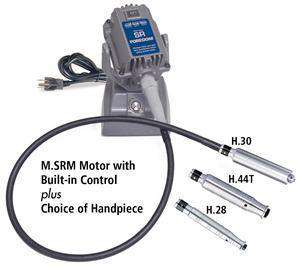 Foredom M.SRM Bench Motor with Built-in Control, Choice of Handpiece with Warranty