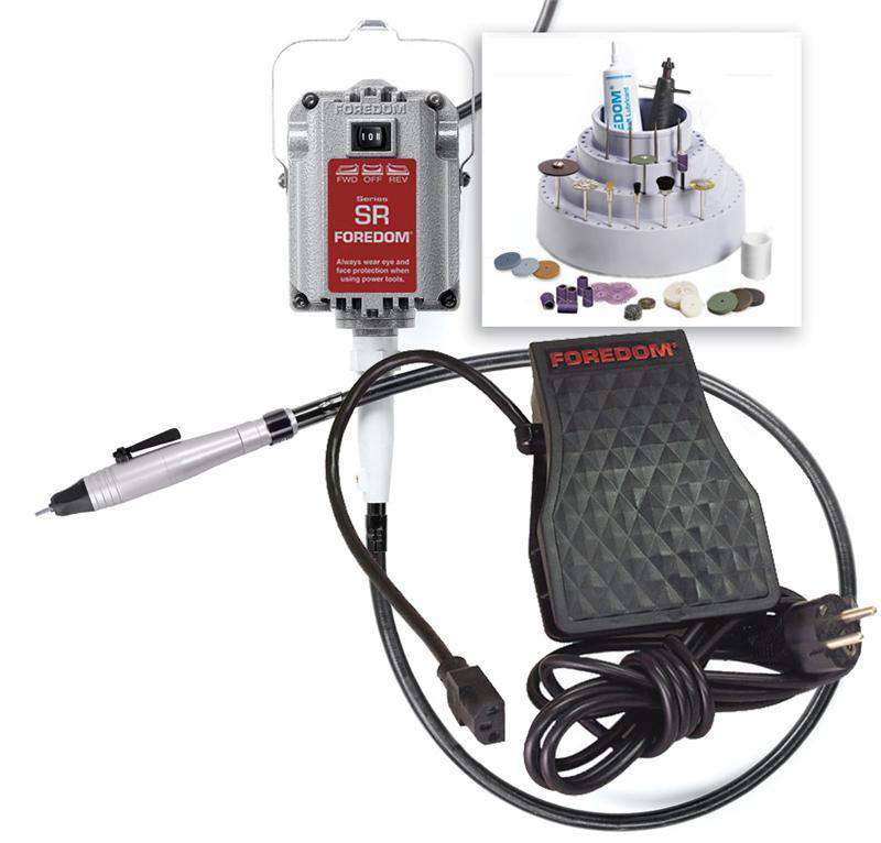 Foredom K.2220 Quick Change Jewelers Kit, 230 / Volt-Int'l with Warranty