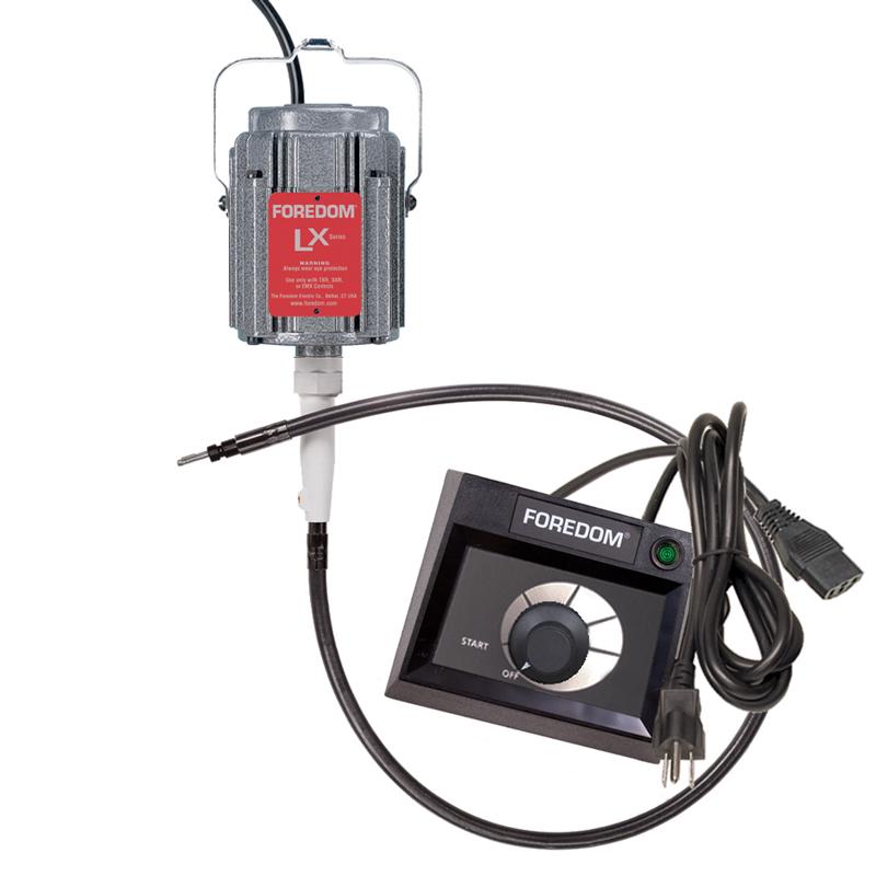 Foredom M.LX-EMX LX Hang Up Motor, Dial Control, 230V