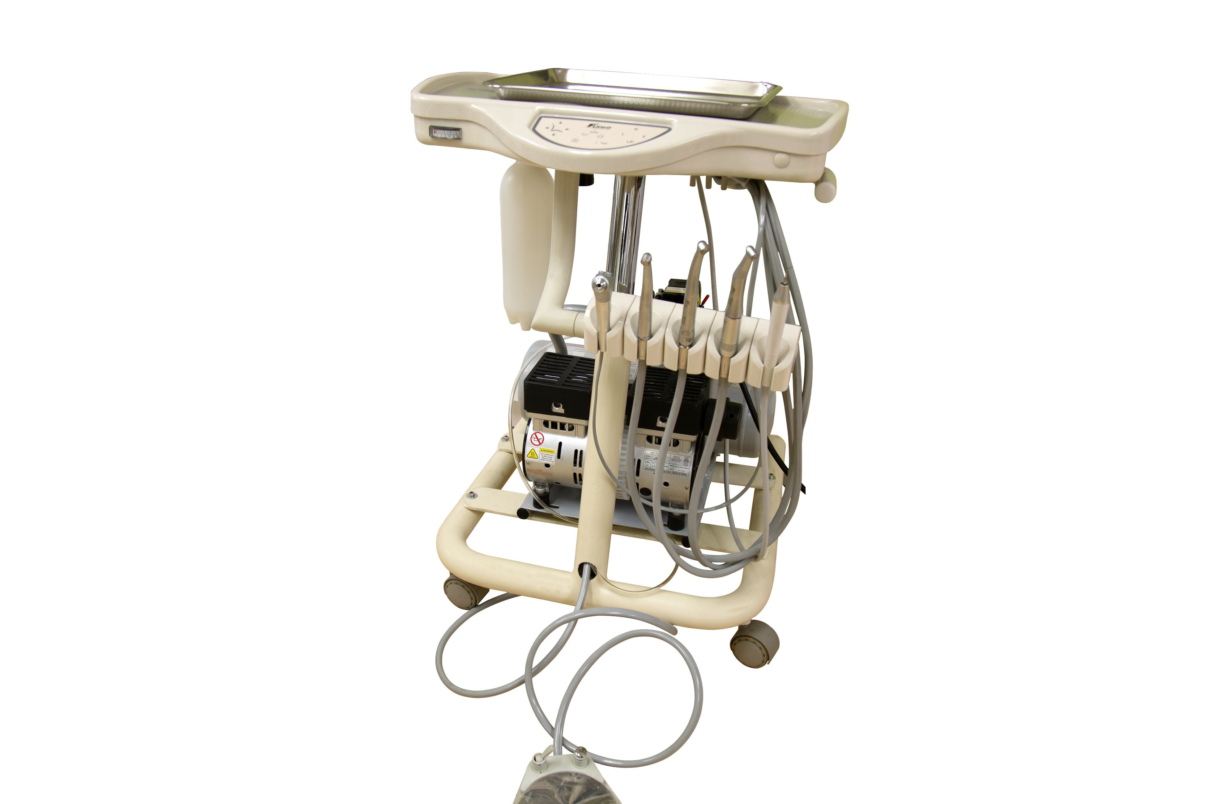 Flight Dental System MC-1300FC Portable Mobile Cart with Integrated Compressor with 1 Year Warranty