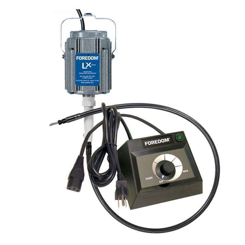 Foredom M.LXH Hang-Up Motor with Square Drive Shaft and choice of Speed Control with Warranty