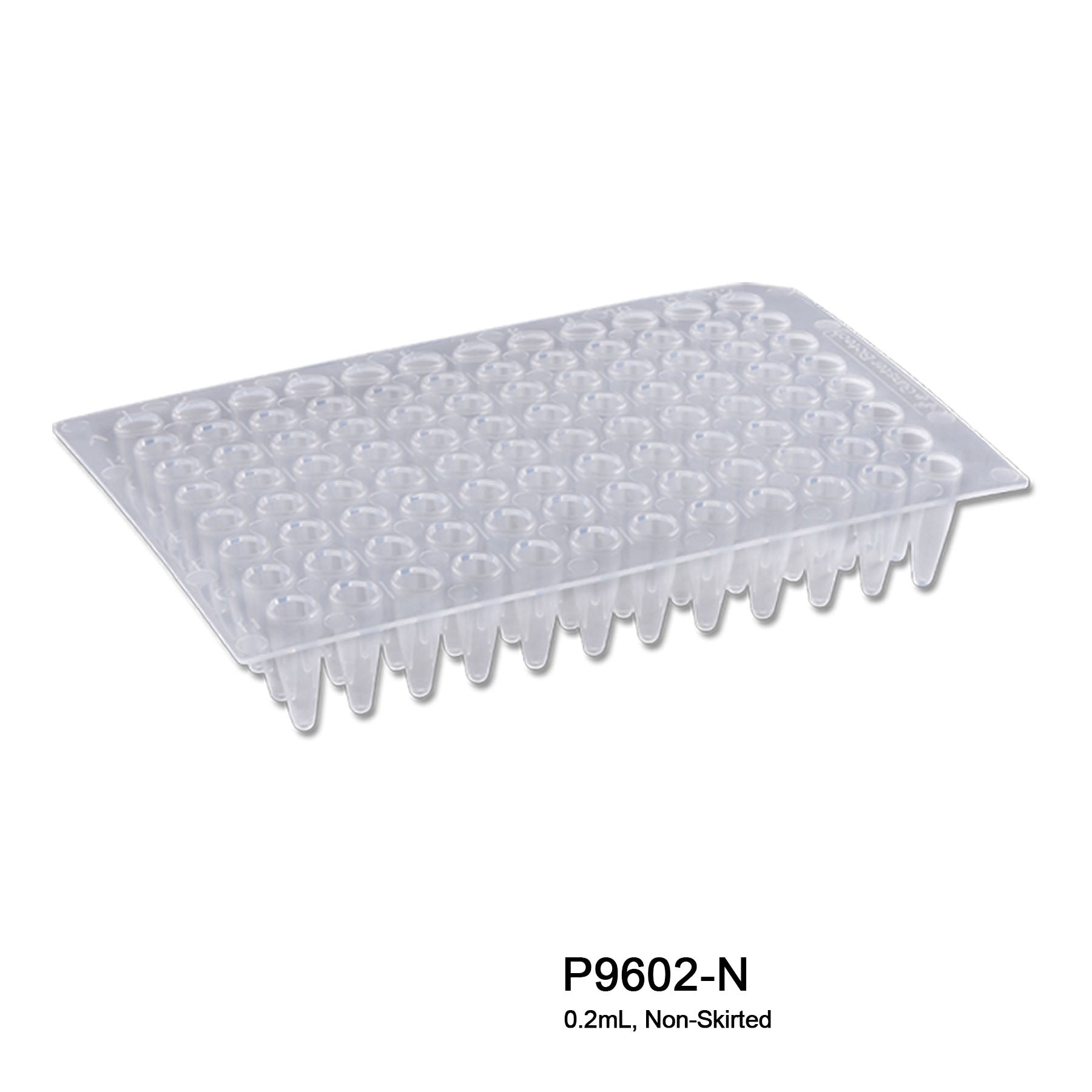 MTC Bio P9602-N, PCR Plates, Standard 96 Well x 0.2ml, Non-Skirted, 50/pk