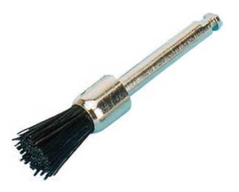 TPC Dental PB-310 Latch Polishing Brushes, Flat Black 144/Bx