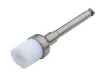 TPC Dental PB-360 Latch Polishing Brushes, CUP Shade, White 100/Bx