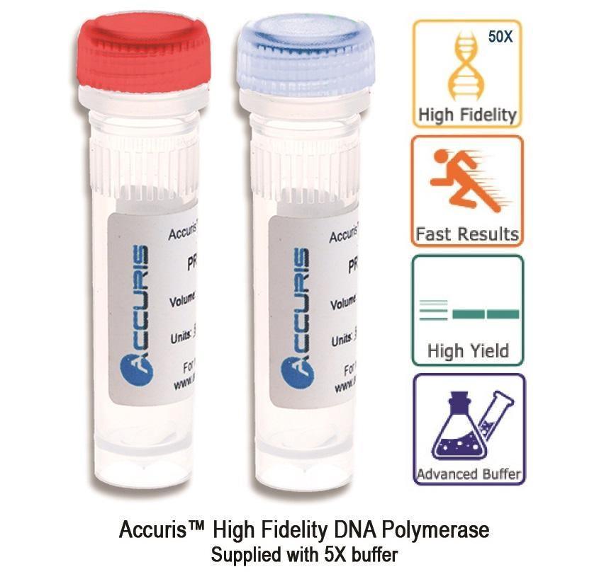 Accuris PR1001-HF-S High Fidelity PCR Master Mix, Sample, 5 rxns
