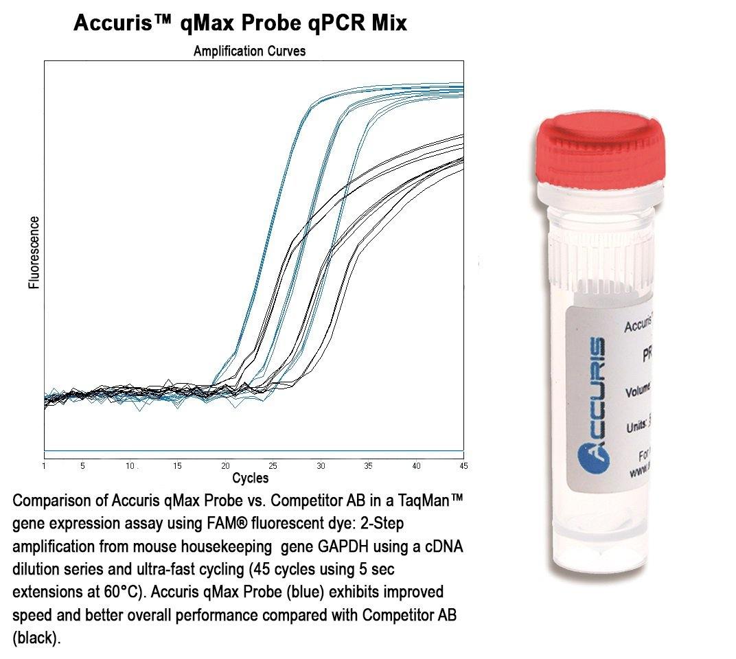 Accuris PR2001-N-1000 qMax Probe No Rox qPCR Mix, 1000 reactions