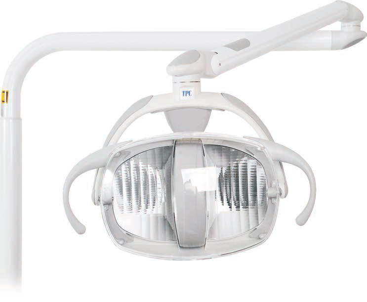TPC Dental R6101-LED Radiant LED Post Mount Operatory Light with Warranty