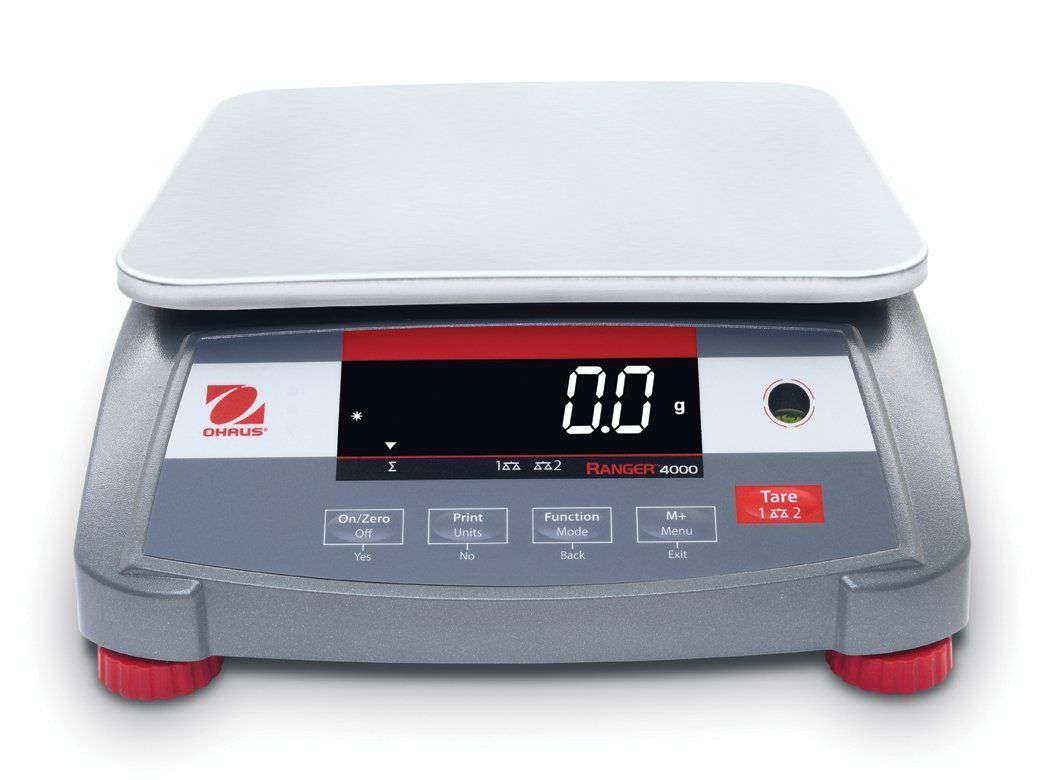 Ohaus Ranger 4000 R41ME3 AM Compact Bench Scale 6 lb* 0.002 lb WITH Warranty