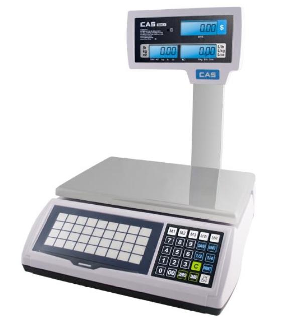 S2000JR-15LP 15 x 0.005 lbs, S-2000 Jr Price Computing Scale with LCD - 2 Year Warranty