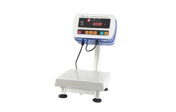 A&D Weighing SW-15KS 33lb, 0.002lb, High Pressure Washdown Scale with Small Platform - 1 Year Warranty