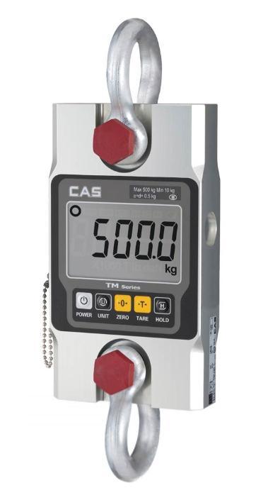 CAS TMZ-10000LBS, 10,000 x 10 lbs, TM Tension Meter Crane Scale with 2 Year Warranty