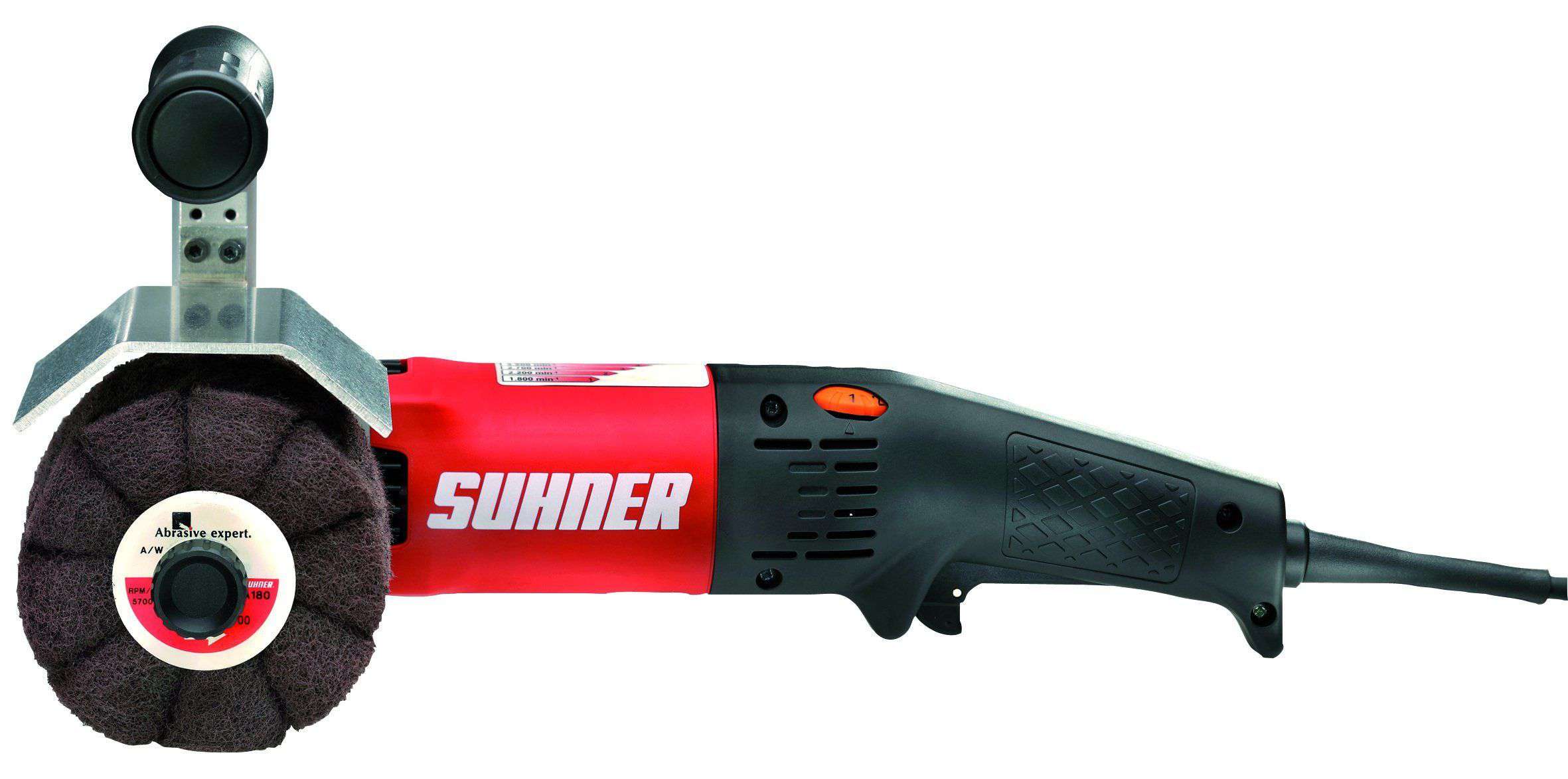 Suhner UPK 5-R Angle Polisher, America, 4-1/2" Diameter, 1800-4000 RPM - 120V