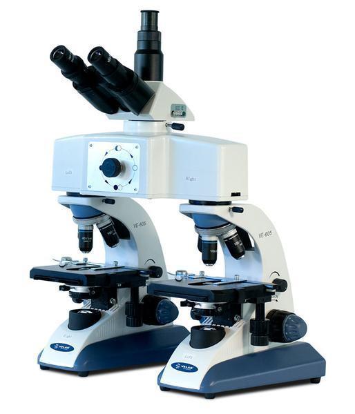 Velab VE-065 Advanced Trinocular Comparison Microscope - 10 Year Warranty