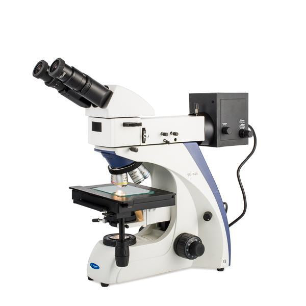 Velab VE-146 Vertical Binocular Metallographic Microscope (Advanced) - 10 Year Warranty
