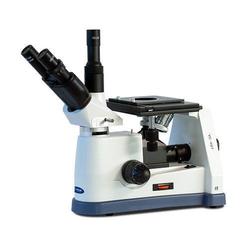 Velab VE-407 Trinocular Inverted Metallographic Microscope (Advanced) - 10 Year Warranty