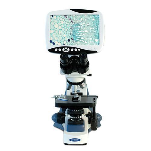 Velab VE-653 Binocular Digital Microscope with Integrated 9" LCD Display