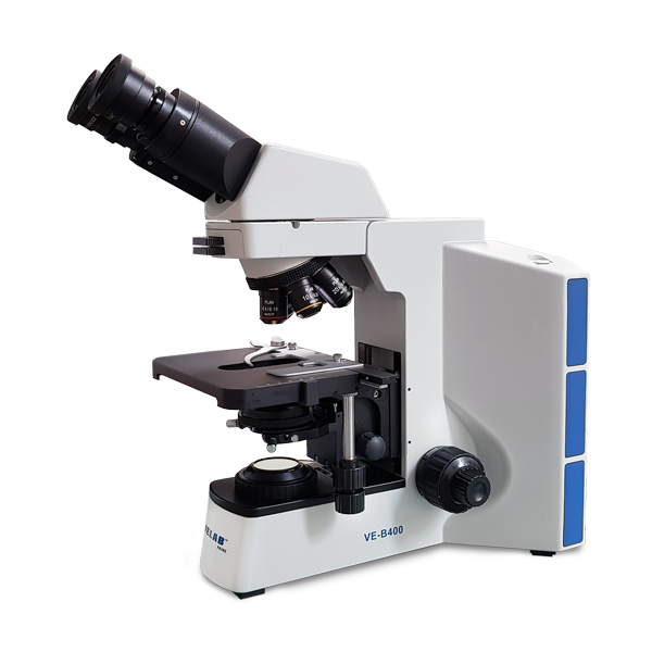 Velab VE-B400 Binocular Biological Microscope with Koehler Illumination and Plan Achromatic Objectives