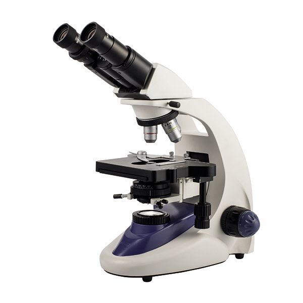 Velab VE-B4 Binocular Microscope (Intermediate), WF 10X/20mm with Rubber Eyecups Diopter Adjustment on One Eyepiece