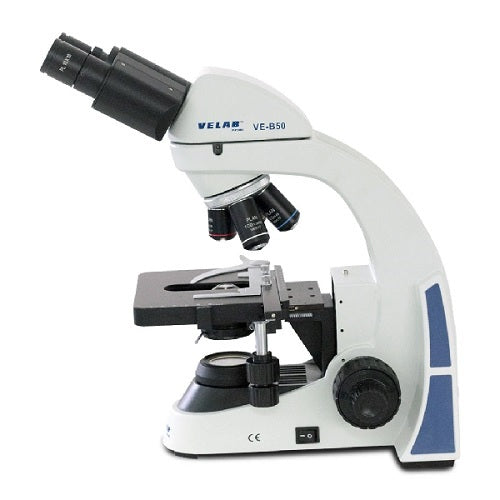 Velab VE-B50 Biological Binocular Microscope with Plan Achromatic Objectives