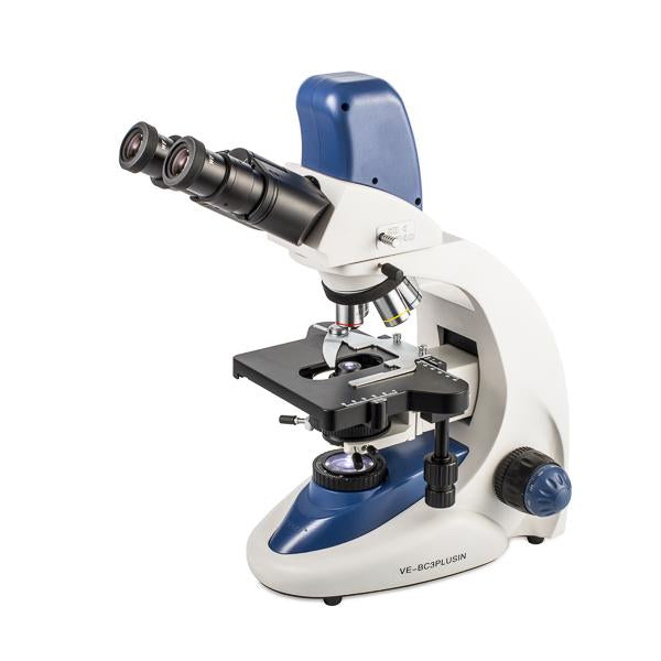 Velab VE-BC3 PLUS PLAN(IN) Binocular Microscope with Integrated 5.0 MP Digital Camera - 10 Year Warranty