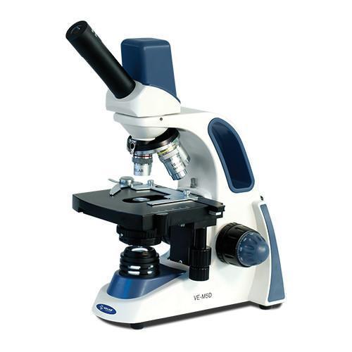 Velab VE-M5D Biological Monocular Microscope with 3.0 MP Integrated Digital Camera - 10 Year Warranty