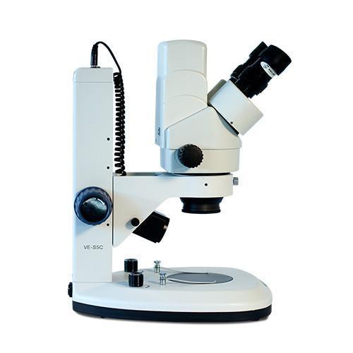 Velab VE-S5C Binocular Stereoscope Microscope with Integrated 1.3 MP Camera and Zoom (Intermediate)