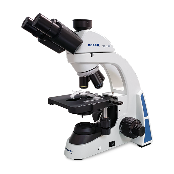 Velab VE-T50 Biological Trinocular Microscope with Plan Achromatic Objectives