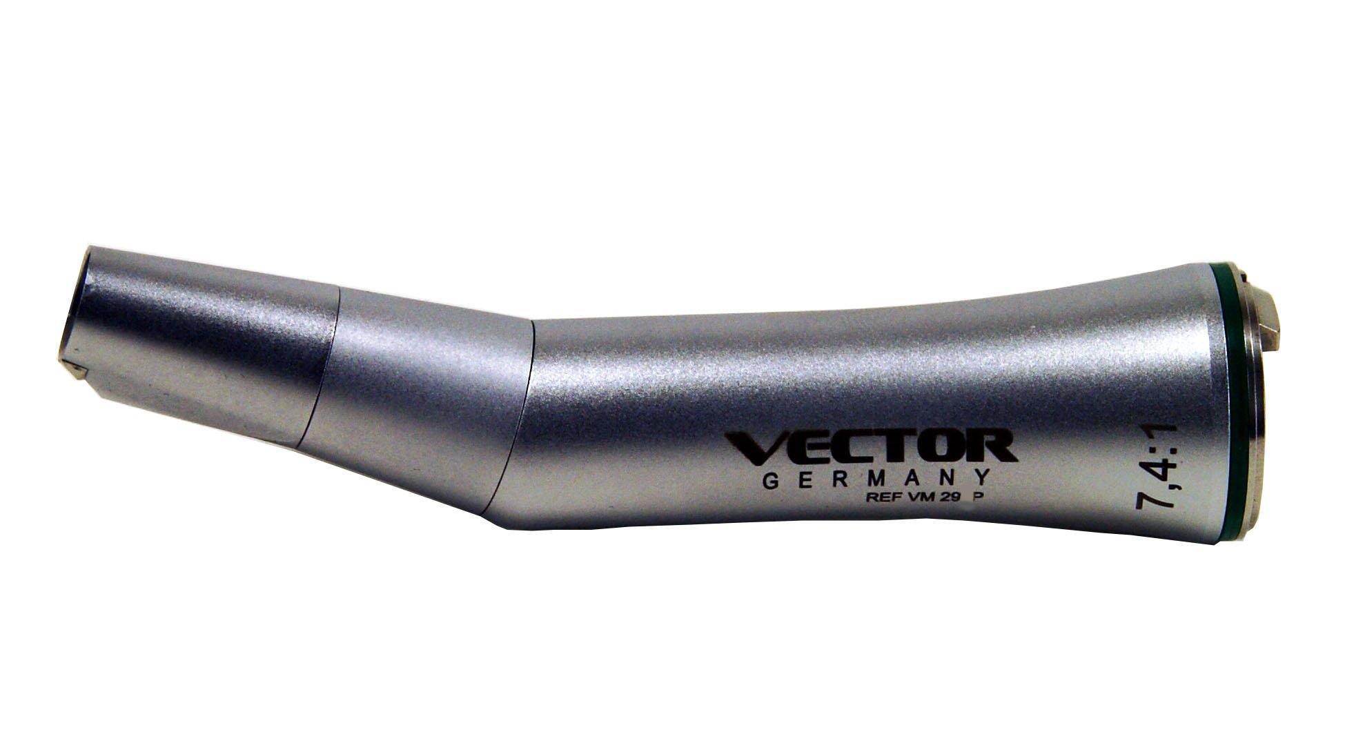 Vector VM29P Vector 7.4:1 Reduction Contra Angle Handpiece without Light