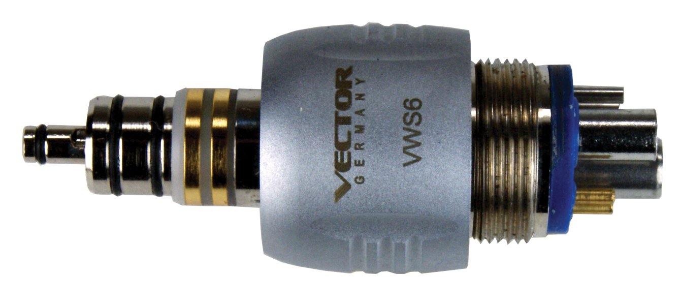 Vector VWS6 6 pin Swivel Connector ADEC/W&H Type (RQ-24)