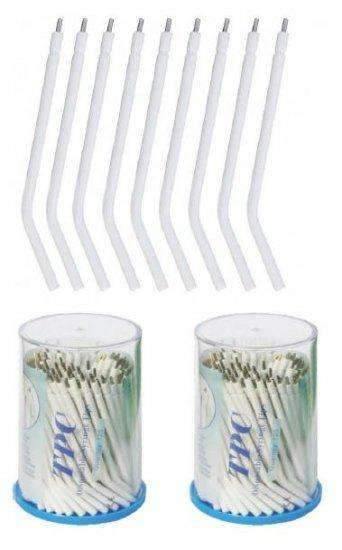 TPC Dental P7700 Disposable White 3 Way Syringe Tips (Metal Inner) - Box