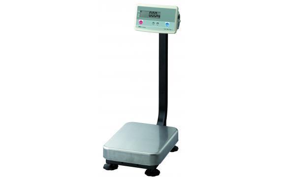 A&D Weighing FG-60KAMN Platform Scale, 150lb x 0.05lb with Medium Platform and Column, Legal for Trade with Warranty