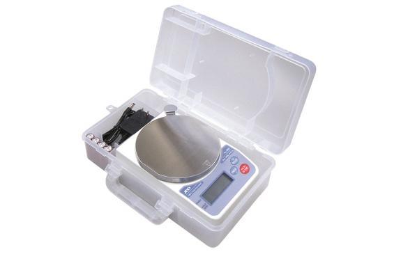 A&D Weighing Ninja HL-2000iVP Compact Scale, 2000g x 0.1g with External Calibration and Carrying Case with Warranty