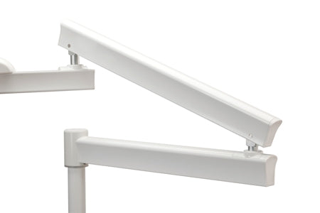 DCI 8734LT Flex Arm, Post Mount, with Light Counterbalance Spring, 34", White
