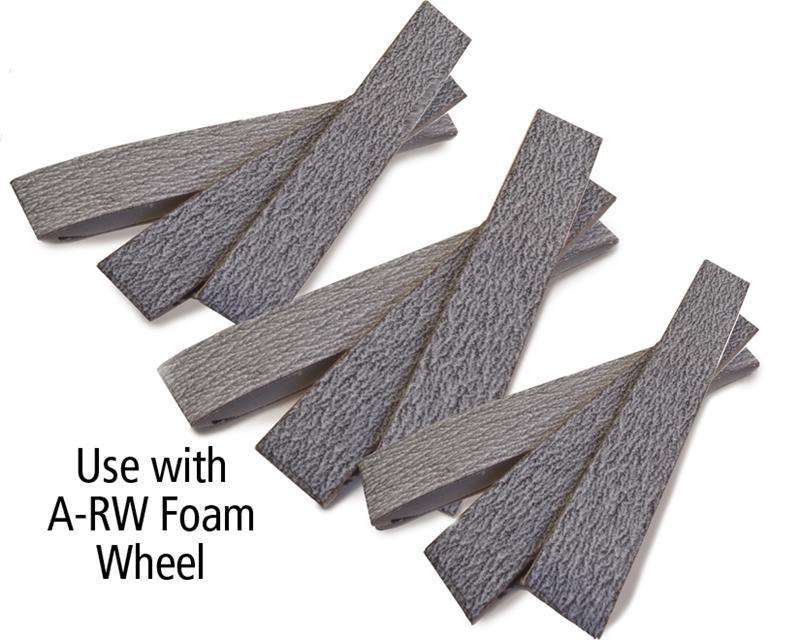 Foredom 4" x 1" Sanding Belts for Foam Wheel, 10-Pks
