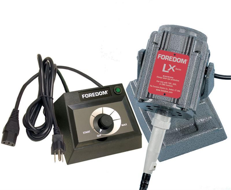 Foredom M.LXB-EMX LX Bench Motor, Dial Control, 230V