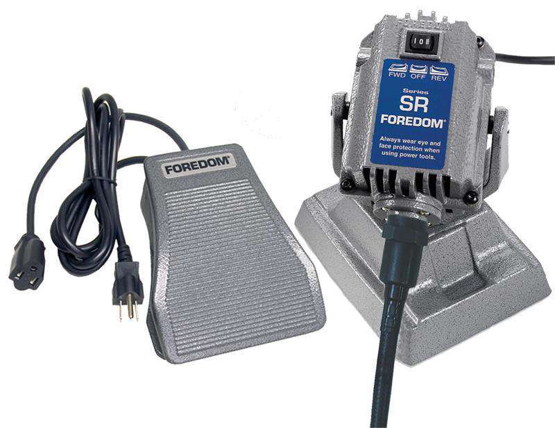 Foredom Bench Motor with Square Drive Shafting and choice of Speed Control with Warranty - Ramo Trading 