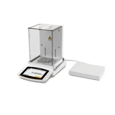 Sartorius Cubis II Semi-Micro with High Resolution Color Touch Screen Display, Manual Doors with Large Draft Shield (220g x 0.01mg)